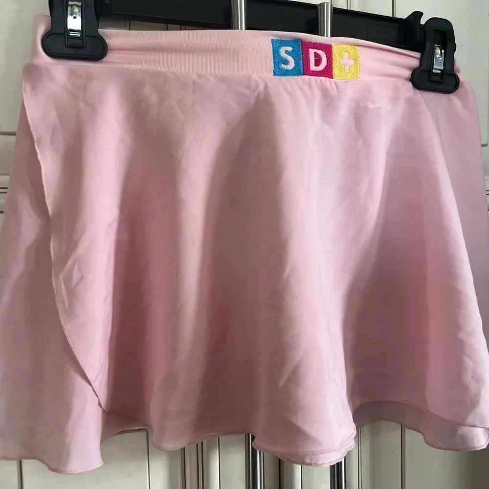 Ballet Skirt Chiffon Dance Skirt with Elastic Waistband for Girls M